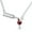 White, variant on Women Fashion Wine Glass Crystal Rhinestone Heart Pendant Necklace Jewel H~U Jg-White