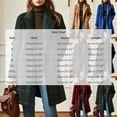 thumbnail image 3 of Aimik Women's Plaid Wool Blend Pea Coat with Lapel Collar Classic Mid Length Jacket for Formal and Daily Wear, 3 of 6