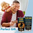 thumbnail image 2 of Gifts for Dad, Birthday Gifts from Daughter to Dad - Daddy - Father, Christmas - Xmas Gifts for Dad, Dad Birthday Gift Ideas-Stainless Steel Father and Daughter Tumbler 20oz, 2 of 6