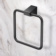 thumbnail image 2 of Gatco 5652MX A-Line Towel Ring, Matte Black, 2 of 5