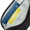 thumbnail image 4 of Riñonera Travelon Anti-Theft Essentials, negra, 8” ancho x 4” alto x 1,75” profundidad, 4 of 5