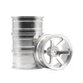 thumbnail image 2 of piezas para 94122/94123/FW06, ruedas livianas D3/D4 de 1/10, neumáticos de metal para autos deportivos planos, T titanio, 2 of 5