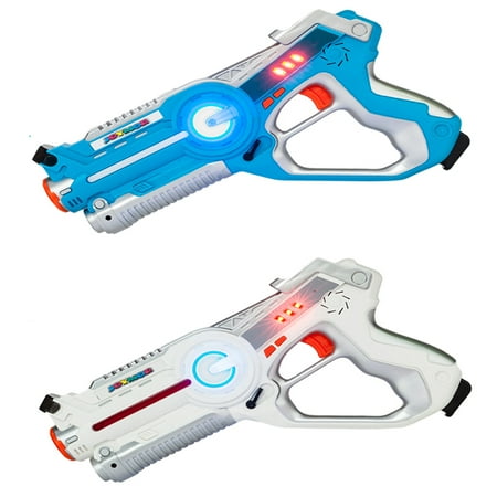 Ktaxon Infrared Laser Tag Game Set of 2 Blue/White ...