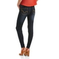 thumbnail image 2 of Oh! Mamma Maternity Full Panel Stretch Skinny Jeans with Contrast Stich Pockets - Available in Plus Sizes, 2 of 3