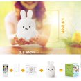 thumbnail image 4 of Luz nocturna Conejito YONGSHENG para niños Regalo de Pascua Kawaii Decoración de Habitación LED 9 colores, 4 of 5