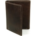 thumbnail image 3 of Timberland Men's Leather Wallet Double Billfold Section ID Card Window Trifold, 3 of 4