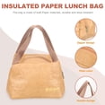 thumbnail image 3 of unbranded Bolsa Térmica De Kraft Marrón Impermeable Con Para Almuerzos Reutilizable Y Portátil, 3 of 6