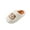 White, variant on Fengactive Womens Cozy Bear Plush Warm Slippers Autumn Winter Indoor Outdoor Cartoon Patch Slippers