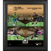 2021 MLS All-Star Framed 15" x 17" Collage with a Piece of Match-Used Soccer Ball - Limited Edition of 250 - Fanatics Authentic Certified