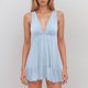 thumbnail image 1 of WILLBEST Vestido De Verano Informal Para Mujer, Sin Mangas, Cuello En V, Corte A, Fluido, Cómodo, Para Uso Diario, Para Primavera Y Verano, 1 of 3