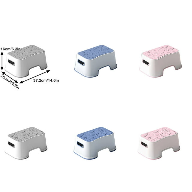 Baohd Step Stool Waiting Room Footrest Entrance Hallway Furnitures Multi-color Load-bearing Safety Stool Bench Space Series/Pink