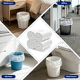 thumbnail image 3 of 2 Gallon Trash Bags, 19.7 x 17.7 inch Desktop Garbage Bags, White Trash Can Liner Bags, 200Pcs, for Desktop Trash Can, Bathroom, Office, 3 of 7