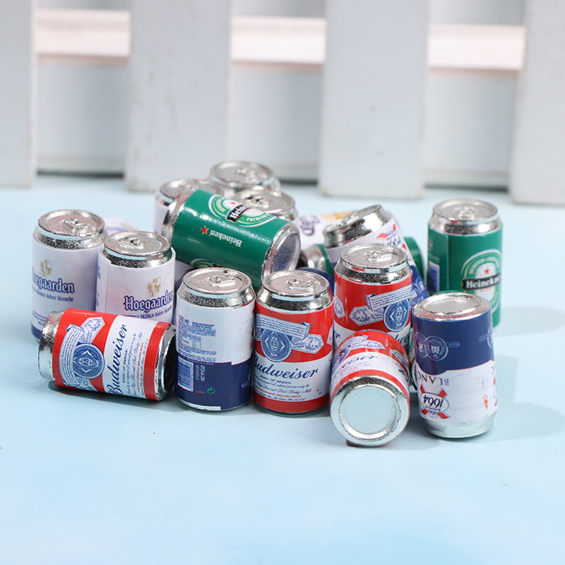 Details about   4Pcs/Set Miniature Scene Model Of Doll House Decorate Mini Soda Beer  oL 