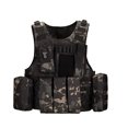 thumbnail image 2 of Eigraketly Chaleco de módulo para hombre, accesorios, chaleco Personal de camuflaje, chalecos de armadura de combate de seguridad, ajustable, resistente al Escalada camuflaje negro Eigraketly OD024242-03, 2 of 6
