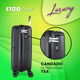 thumbnail image 4 of Maleta de Cabina Negra 10 Kgs Carry On Avion Tipo American Etco Travel 20 Pulgadas, 4 of 7