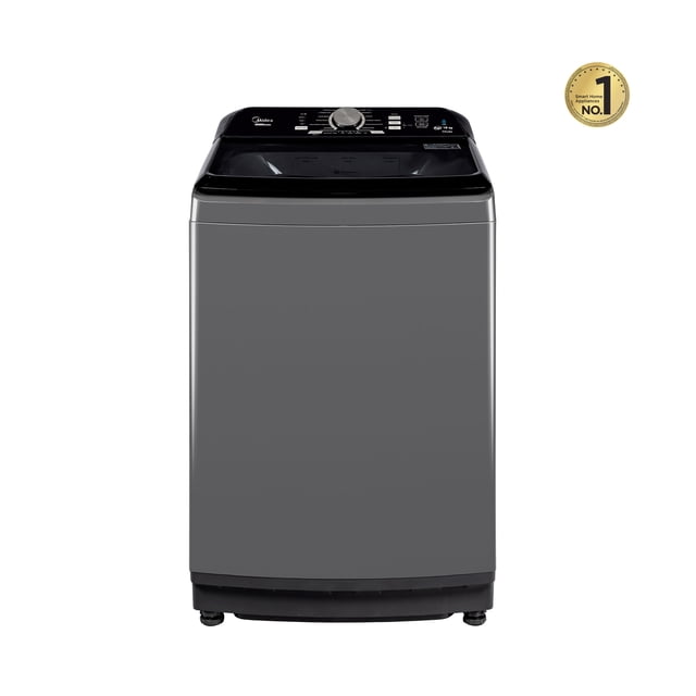 Lavadora Midea Automática Carga Superior 18Kg Impeller Gris