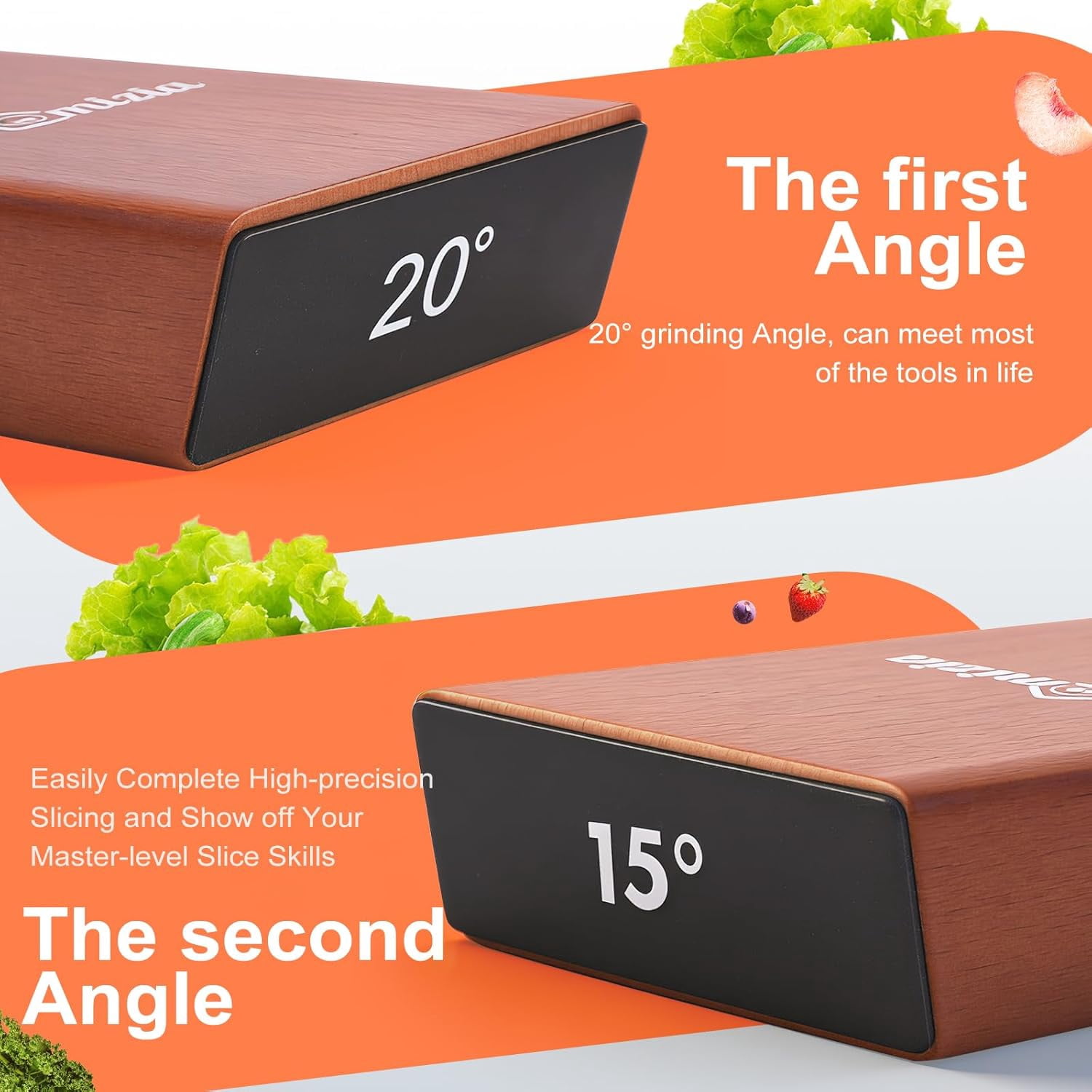 Rolling Knife Sharpener – -Crafted Sharpening Kit with Magnetic Angle System