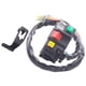 thumbnail image 2 of Accesorio de motocicleta Conjunto de interruptor de manillar izquierdo Interruptor de manillar izquierdo Luz de encendido y apagado, 2 of 9