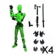 thumbnail image 1 of Figura de Acción Masculina Baoblaze Impresa en 4x3D Verde y Negro 4 Piezas, 1 of 8