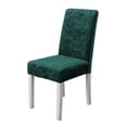 thumbnail image 1 of Velvet Shiny Fabric Chair Covers Universal Size Stretch Chair Covers Slipcovers, 1 of 6