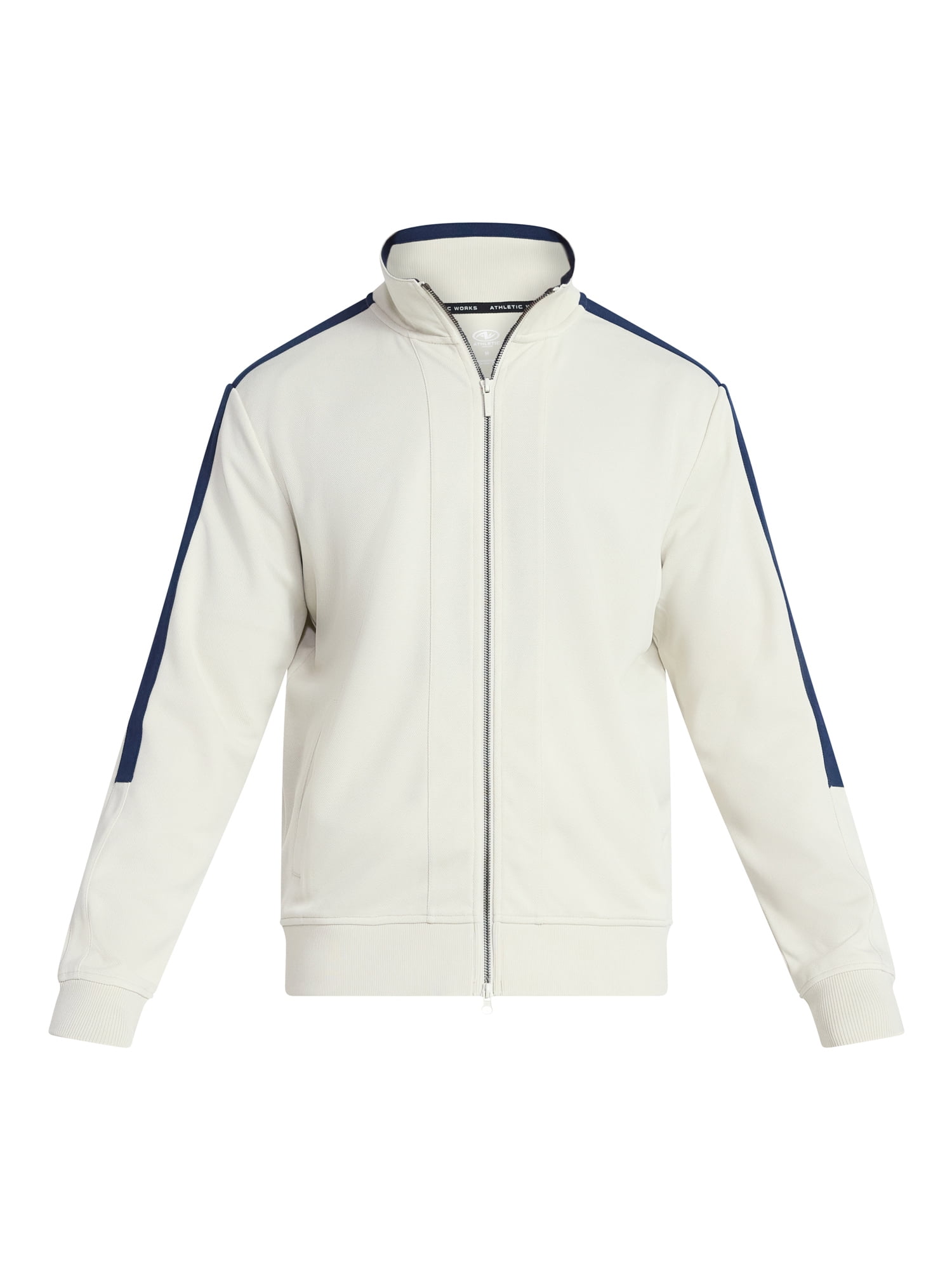 Athletic Works Men's and Big Men's Tricot Track Jacket, Sizes S-3XLT