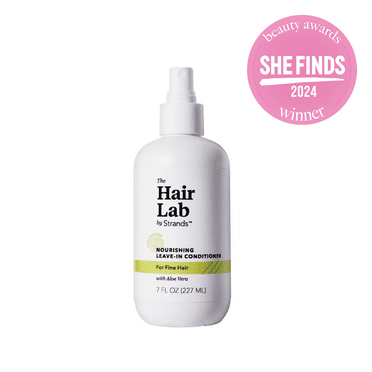 The Hair Lab Nourishing Leave-In Conditioner with Aloe Vera for Fine Hair, 7 oz.