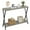 Gray, variant on EastVita Console Table, Sofa Tables Narrow Entryway Table, Shelf and Metal Frame, 33.5” Behind Couch Table Industrial Hallway Table for Living Room, Foyer, Bedroom, Brown