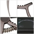 thumbnail image 3 of FENGGUIQU 1Pc Brown Alloy Guitar Capo Turner Clip Portable Acoustic and Electric Bass Tuner, 3 of 7