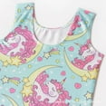 thumbnail image 6 of SILVERCELL Leotards for Girls Gymnastics with Shorts Unicorn Mermaid Dance Unitards Biketards with Headband 3-10 Years, 6 of 11