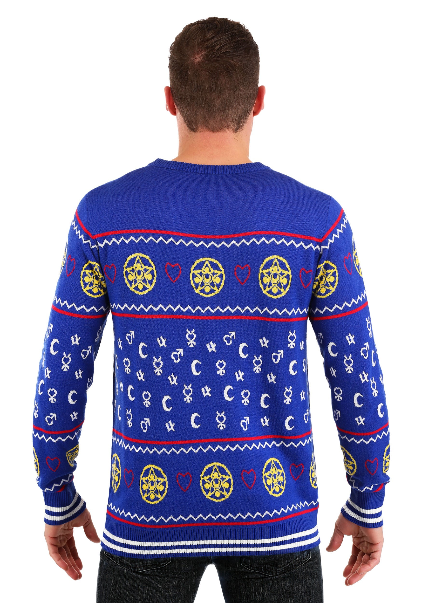 sailor moon ugly christmas sweater