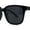 Shiny Black Black, variant on Kush Mens Classic Sport Horn Rim Gangster Shade Sunglasses Shiny Black