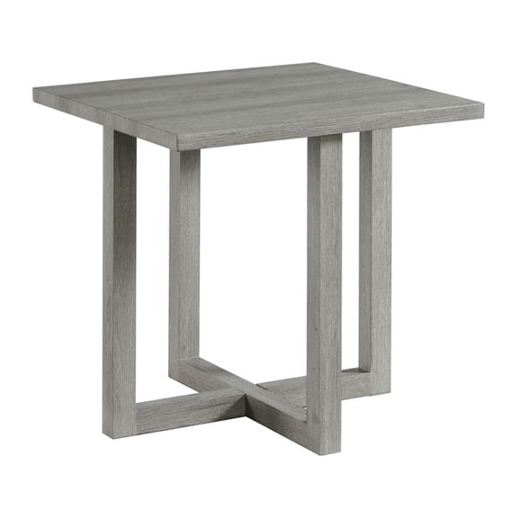 Picket House Furnishings Dawson End Table in Gray