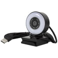 thumbnail image 4 of FRCOLOR Web Camera Black Web Camera with Noise Reduction Microphone for Computer 1080P HD Adjustable,2.95"X2.36"X0.91", 4 of 4