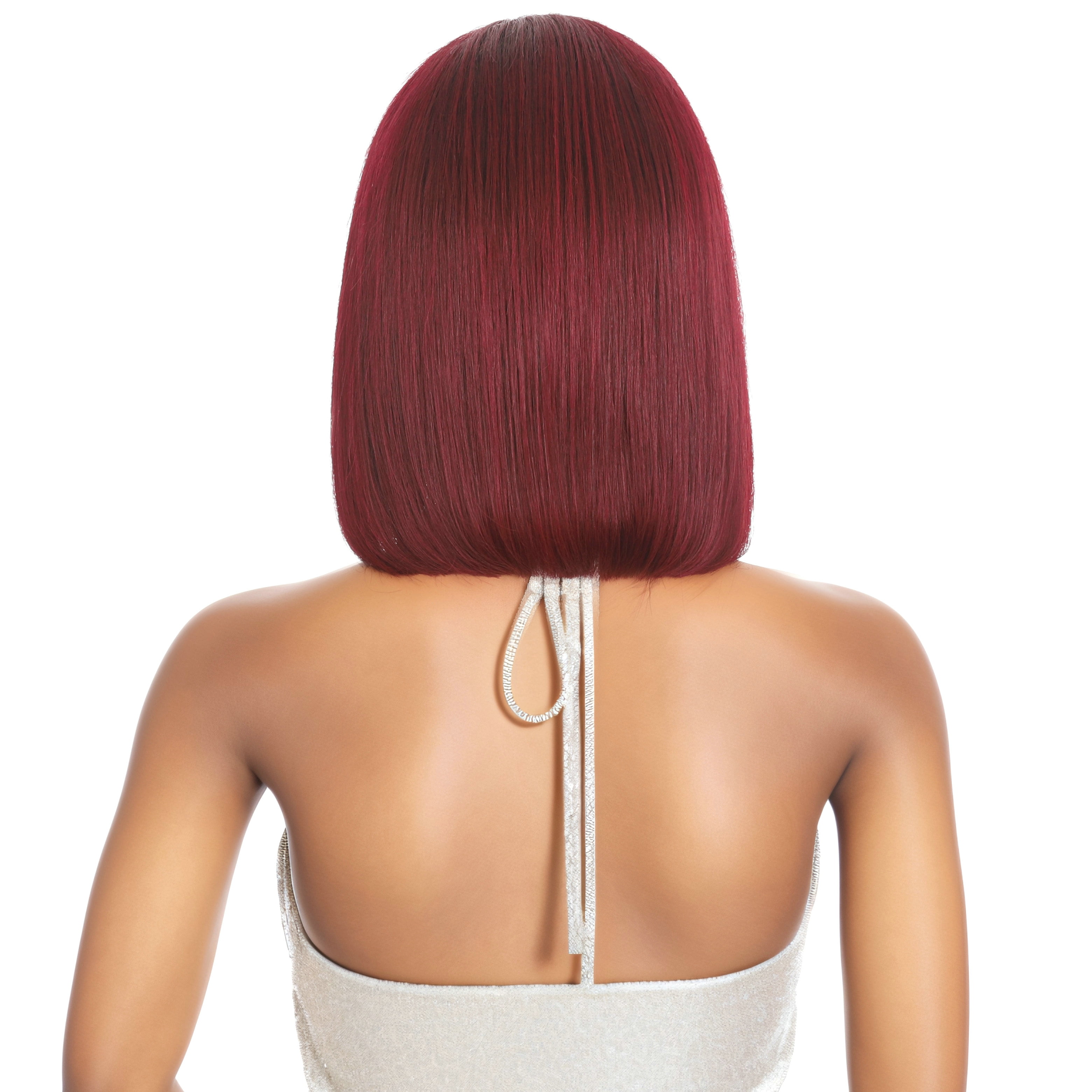 RYHAIR 10 inches 100% Human Hair 13x4 HD Lace Front Bob Wig with Pre Plucked Natural Hairline for Women