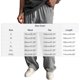 thumbnail image 4 of Ceisia Men's Cotton-Linen Blend Loose Straight Leg Casual Pants with Elastic Drawstring Waist & Pockets Gray XXL Gifts, 4 of 5