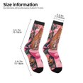thumbnail image 2 of Naloa Cheetah On Toilet Humor Art Kids Socks Unisex Kids and Toddlers' Crew Socks, ,1 Pairs, 2 of 5