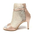 thumbnail image 2 of Lady Couture Chic ARIANA Glitter Mesh Shootie, Champagne, 10, 2 of 5