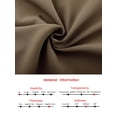 thumbnail image 5 of DARING DIVA Women's Pencil Skirt with High Waist and Split Back 2XL Brown, 5 of 6