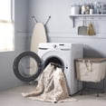 thumbnail image 3 of SAFAVIEH Martha Stewart Kiana Medallion Machine Washable Area Rug, Beige/Gold, 4' x 6', 3 of 11