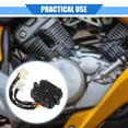 thumbnail image 2 of Motorcycle Rectifier Voltage Regulator Compatible for Honda CB 650 Nighthawk 1983-1985 Durable Metal, 2 of 7