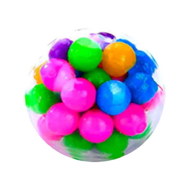 Novedad Bolas De Arco Iris Accesorios Para Trucos Juguete Sensorial Para Fiesta Oficina Adultos 20 Bolas De Arco Iris 20 bolas Sunnimix bolas arcoiris