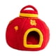 thumbnail image 5 of Cama cueva para gatos, nido cálido para gatos de interior, cojín grueso, caseta para cachorros, escondite S, 5 of 9