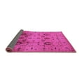 thumbnail image 2 of Ahgly Company Indoor Round Oriental Pink Traditional Area Rugs, 3' Round, 2 of 4