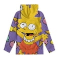 thumbnail image 4 of Simpsons Kid Hoodies Boys Girls 3D Graphic Sweatshirt Long Sleeve Pullover Hoodie Casual Hooded Sweater Coat L, 4 of 6