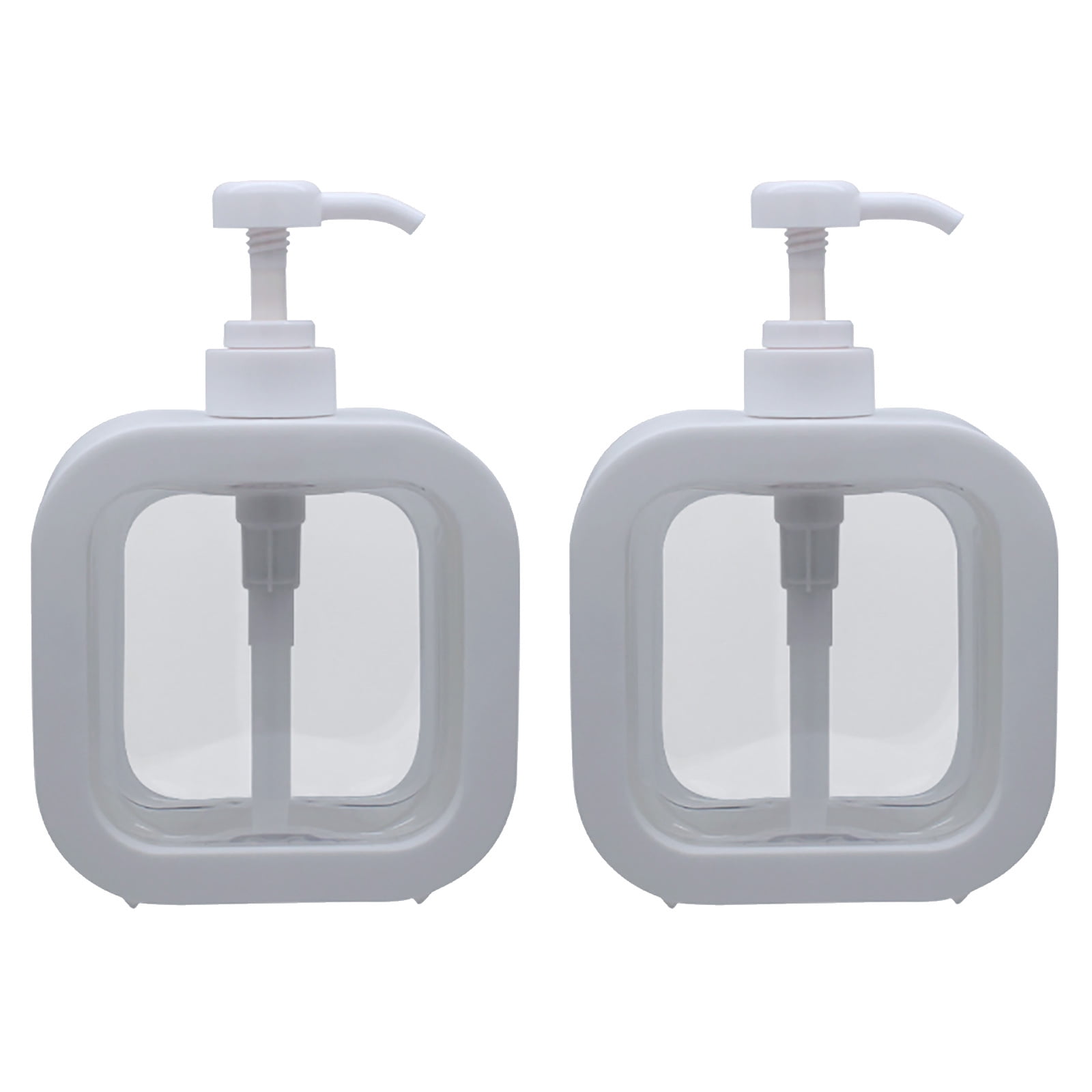 Jaspee Plastic Bottle Dispenser With Pump Pump, Refillable Bottles ...