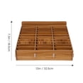 thumbnail image 4 of SHISUYAN Wooden 30-Grid Cell Phones Storage Box Desktop Mobile Phone Holder Organizer, 4 of 8