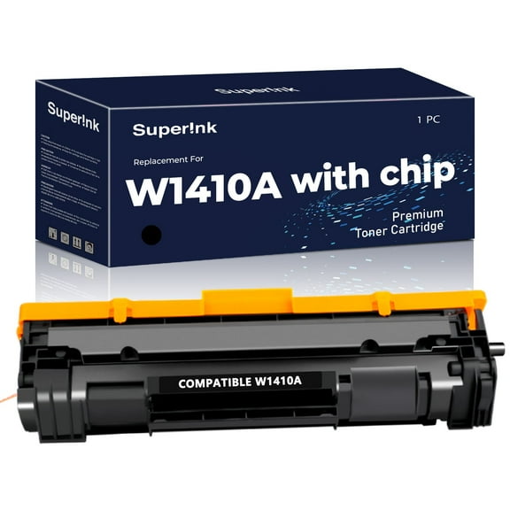 Compatible HP 141A W1410A Black Toner 2000 Pages WITH CHIP by Superink