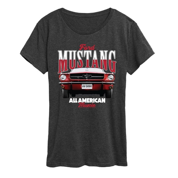 Ford - Mustang All American Muscle - Women's Short Sleeve Graphic T-Shirt