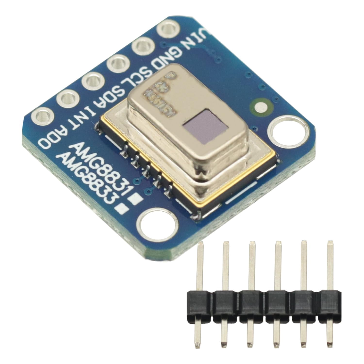 CATPAN AMG8833 8x8 Thermal Camera Sensor IR Infrared Temperature Thermal Imager Array Camera Imaging Sensors Module for Arduino Raspberry Pi