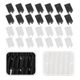 thumbnail image 3 of 40Pcs Plastic U-Shape Chair Feet Mat Chair Feet Caps Non-skid Feet Protectors, 3 of 8